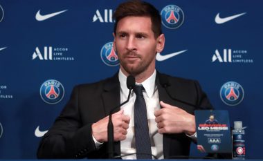 Messi në konferencën e parë: Largim i vështirë nga Barcelona, por i lumtur që i bashkohem PSG-së