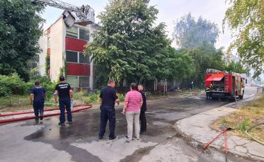 Lokalizohet zjarri tek “Ohis” në Shkup, nuk ka rrezik nga shpërthimi