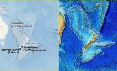 Një fragment i një kontinenti të tetë fshihet nën Zelandën e Re – dhe është dy herë më i vjetër nga sa mendonin shkencëtarët!