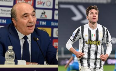 Presidenti i Fiorentinës, Commisso: Juventusi na e “vodhi” Chiesan, sa më shumë para të kesh është më e lehtë