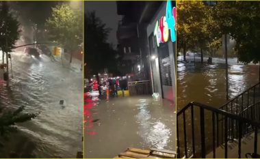 Qyteti i Nju Jorkut është goditur nga përmbytjet mes shiut të madh dhe rrufeve