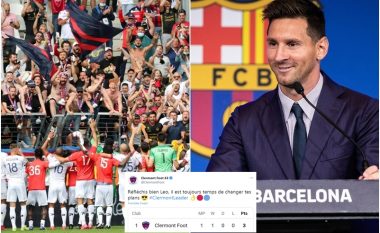 Për herë të parë në histori të klubit kryesojnë në Ligue 1, postimi i skuadrës franceze për Messin bëhet viral: Reflekto mirë Leo