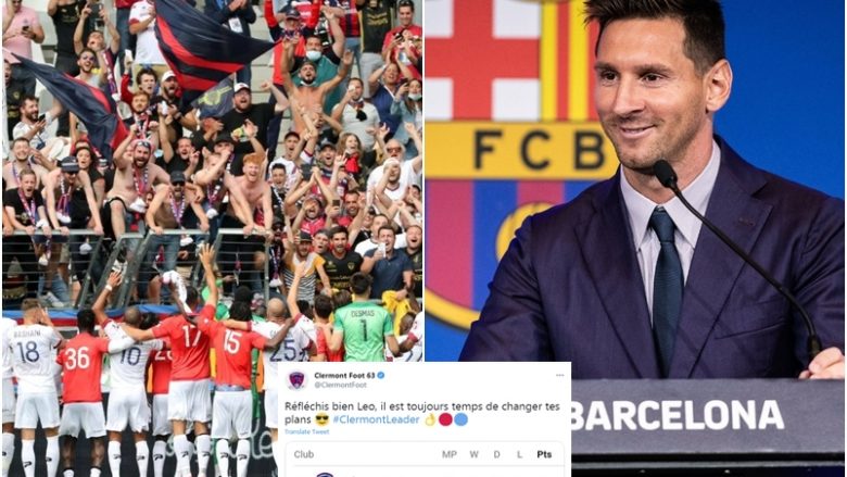 Për herë të parë në histori të klubit kryesojnë në Ligue 1, postimi i skuadrës franceze për Messin bëhet viral: Reflekto mirë Leo