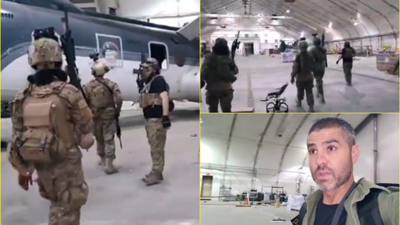 Qëndroi me luftëtarët talebanë kur ata u futën në aeroportin e Kabulit, gazetari sjell pamjet