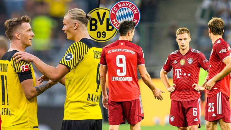 Superkupa e Gjermanisë: Formacionet zyrtare Borussia Dortmund – Bayern Munich