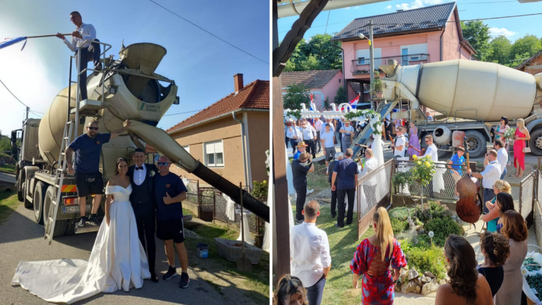 Nusen e ‘bëri të veten’ me tre metra kub beton – kroati tregon ‘sfidën që ia kishin përgatitur familja e nuses’