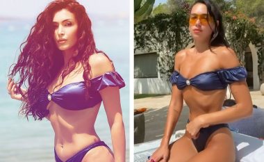 Nora Istrefi shfaqet me të njëjtat bikini si Dua Lipa