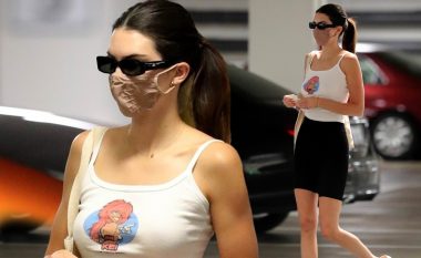 Kendall Jenner shfaqet me veshje shumë të thjeshtë ndërsa vrapon vetëm për punë