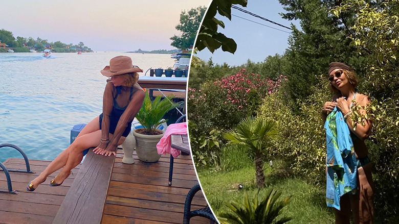 Vera Ora vazhdon t’i shijojë pushimet me bashkëshortin në Ulqin, publikon të tjera fotografi atraktive në bikini