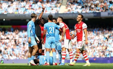 Manchester City 5-0 Arsenal, nota e Granit Xhakës dhe të tjerëve