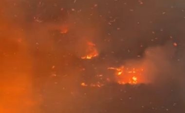 Situatë e rëndë në Gorisht të Vlorës, zjarri pranë puseve të naftës