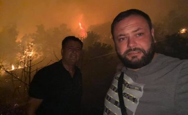 Bahtiri shkon në Koshtovë për të parë nga afër situatën pas përhapjes së zjarreve