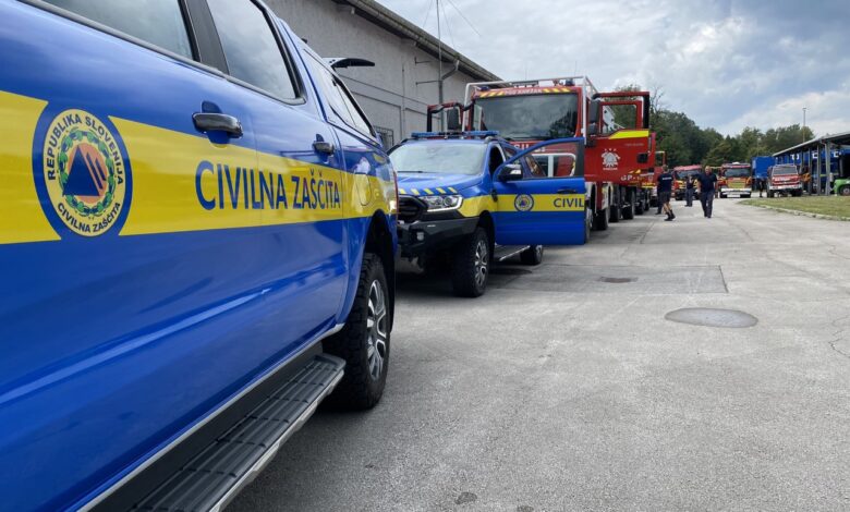 Sllovenia nis drejt Maqedonisë 16 automjete dhe 46 zjarrfikës