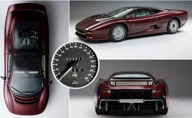Pavarësisht se qëndroi për 28 vite në garazh, Jaguar XJ 220 shitet për 460.000 funte – ka vetëm 613 kilometra të kaluara 