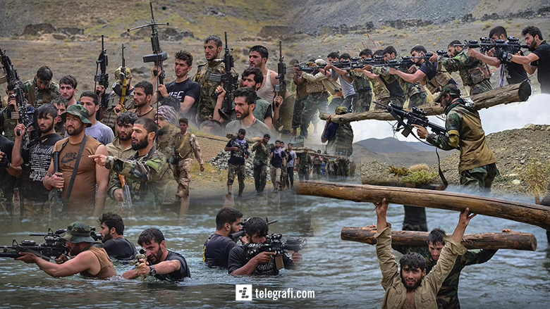 Makthi i talebanëve, luftëtarët e Luginës së Panjshirit stërviten maleve të Afganistanit – zotohen se kurrë nuk do t’ju nënshtrohen talebanëve
