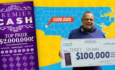 Tri herë fitoi në lotari, tiketat që i sollën fat i bleu të njëjtin vend – burri nga Karolina e Veriut jep detaje