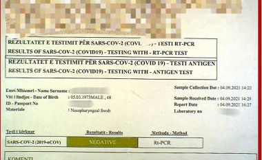 Podujevë, arrestohet edhe një person për falsifikim të testeve për COVID-19