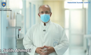 Infektologu Salih Ahmeti: Vaksinimi mbetet arma më e fort për të parandaluar hospitalizimin
