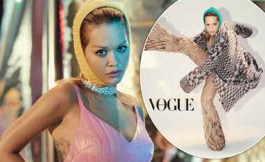 Rita Ora shfaq aftësitë e modelimit në fotosesionin për Vogue Australia