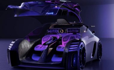 Koncepti MG Maze është një veturë elektrike radikale e qytetit e frymëzuar nga video lojërat