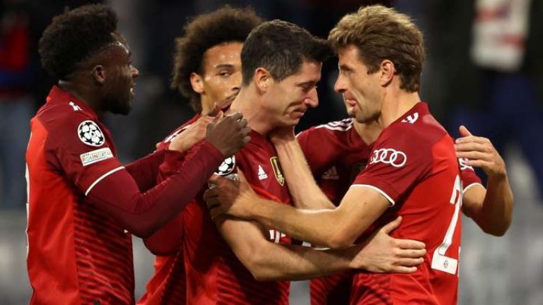 Bayern Munich i pamëshirshëm për Dinamo Kievin, shënon pesë herë në portën e ukrainasve