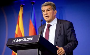 Laporta iu drejtohet tifozëve të Barcelonës pas humbjes së turpshme ndaj Bayern Munich