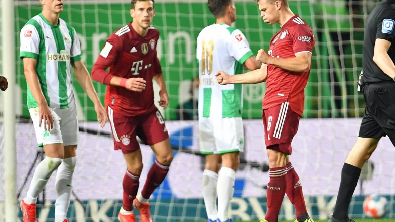 Notat e lojtarëve, Greuther Furth 1-3  Bayern Munich: Kimmich më i miri në fushë