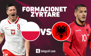 Formacionet zyrtare, Poloni – Shqipëri: Reja i qëndron besnik rreshtimit 3-5-2