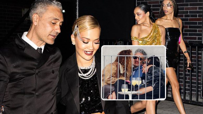 Rita Ora dhe Taika shmangën në Met Gala Tessa Thompsonin, me të cilën u fotografuan në puthjen e famshme trepalëshe
