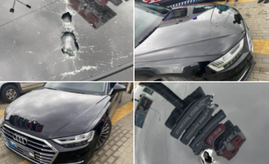 Më shumë se dhjetë plumba në drejtim të veturës së asistentit të presidentit të Ukrainës, plagoset shoferi i tij