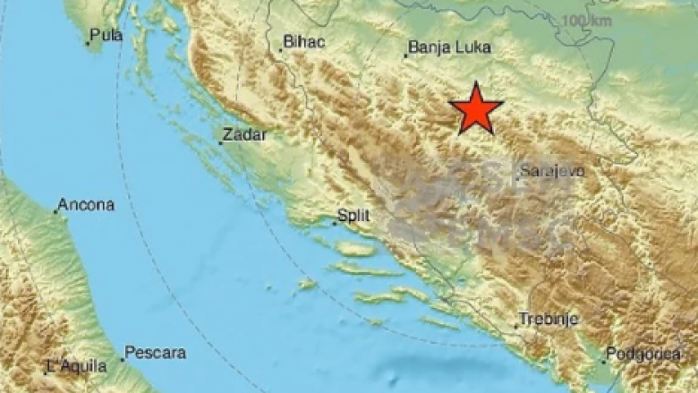 Tërmet në Bosnjë dhe Hercegovinë, mediat vendase sjellin informatat e para