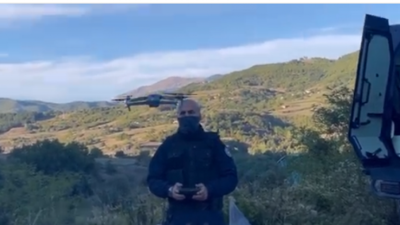 Policia e Kosovës me dron po vëzhgon situatën në veri