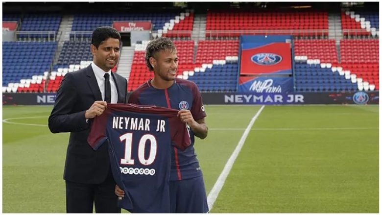 Neymar u ble për 222 milionë euro – por së bashku me kontratën e tij i ka kushtuar PSG-së në total 489 milionë euro