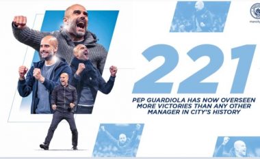Pep Guardiola, rekordmen te Manchester City