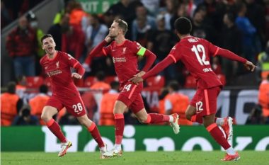 Liverpooli fiton trilerin e pesë golave ndaj Milanit në “Anfield” – një ndeshje që dhuroi spektakël