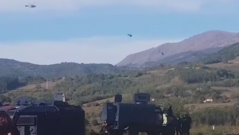 KFOR-i nuk ka informacione që helikopterët serbë kanë kaluar vijën kufitare me Kosovën