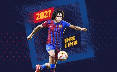 Barcelona konfirmon nënshkrimin me talentin e madh turk Emre Demir