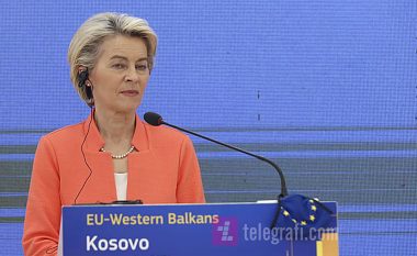 Ursula von der Leyen mirëpret marrëveshjen për targat, thotë se dialogu Kosovë-Serbi duhet të vazhdojë