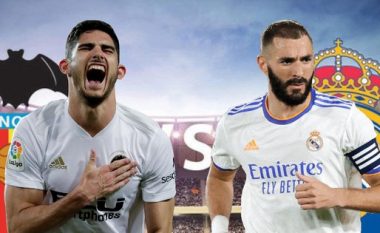 Valencia – Real Madrid, formacionet e mundshme të ndeshjes së zjarrtë në La Liga