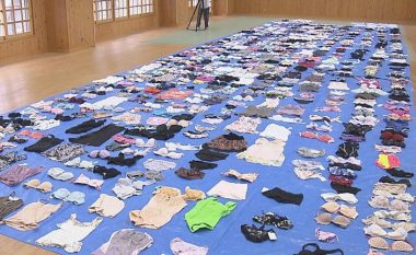 Në Japoni, një burrë u arrestua nën dyshimin se kishte vjedhur më shumë se 700 të brendshme femrash