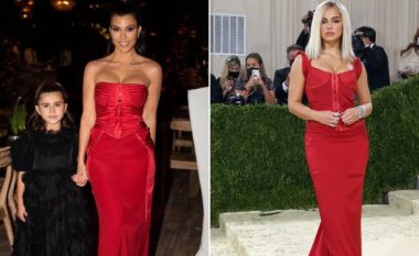 Fansat mendojnë se Addison Rae veshi fustanin e Kourtney Kardashian në Met Gala