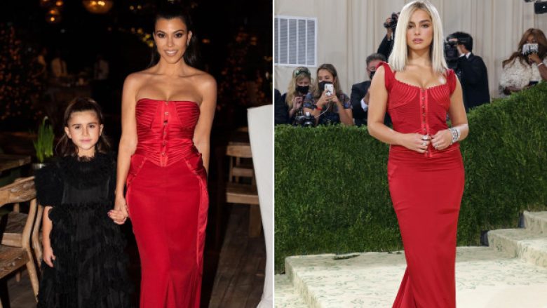 Fansat mendojnë se Addison Rae veshi fustanin e Kourtney Kardashian në Met Gala