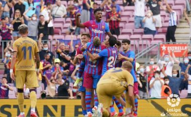 Notat e lojtarëve: Barca 3-0 Levante, Paraqitje e mirë nga Depay – vlerësohet Ansu Fati