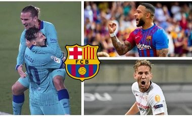 Një afat kalimtar për t’u harruar nga Barcelona: Sulmi i tyre nga emra si Messi dhe Griezmann, kalon tek Memphis dhe Luuk de Jong