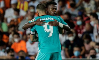 Notat e lojtarëve: Valencia 1-2 Real, Benzema dhe Vinicius pa konkurrencë