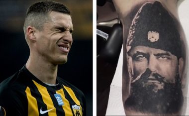 UEFA ia tregon vendin futbollistit boshnjak që mban tatuazhin e një krimineli: Me atë në krah, nuk mund të luash në ndeshje evropiane