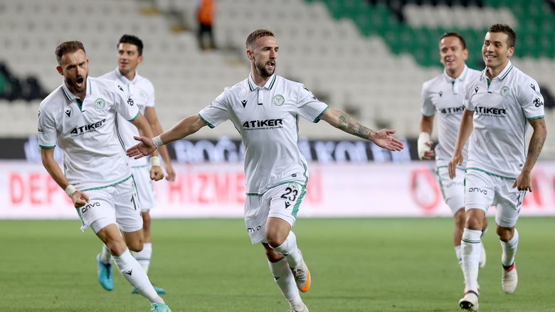 Endri Çekiçi me gol spektakolar Turqi, shënon njërin nga golat më të mirë në kampionat