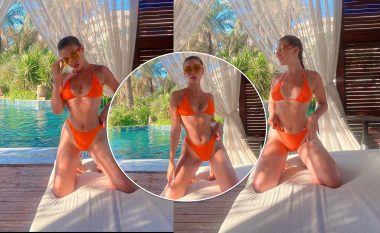 Diona Fona me poza atraktive në bikini nga pushimet në Bodrum