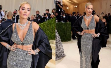 Shkëlqeu në Met Gala, Rita Ora publikon videon gjatë përgatitjeve për eventin e madh të modës