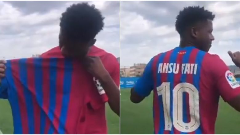 Mbaron gjithçka që kujton Messin – Barcelona shpërblen Ansu Fatin me numrin 10-të